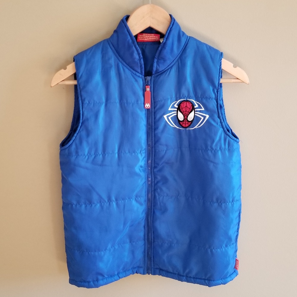 Marvel Spider-Man puff blue Vest